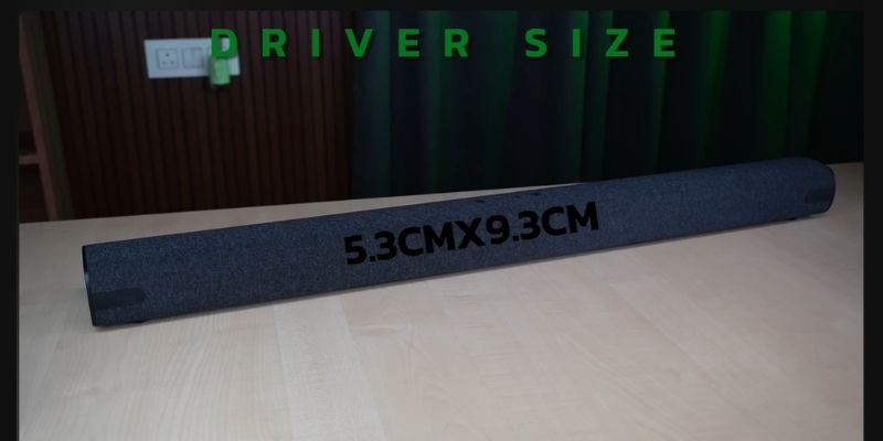 Zebronics Juke Bar 9890: Various Speaker Driver Sizes